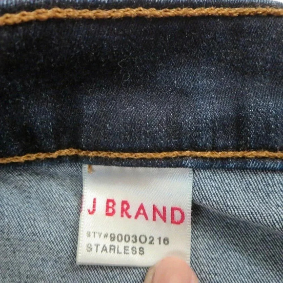 J Brand Crop Capri Jeans Size 27 Starless Wash - Picture 5 of 6